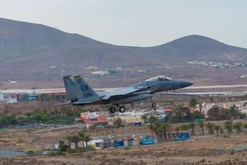 Maniobras militares Ocean Sky 19 en Canarias (Foto Antonio Rico)